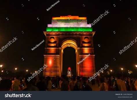 India Gate Night View Photos and Images & Pictures | Shutterstock