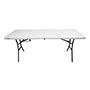 Mesa Plegable X X Cm Blanco Lifetime The Home Depot