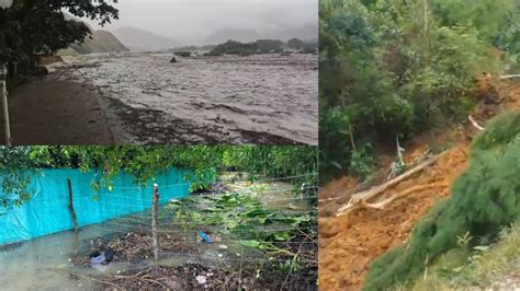 Derrumbes E Inundaciones Estragos De La Ola Invernal En Varias