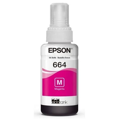 Tinta Epson Original 664 Magenta 70ml