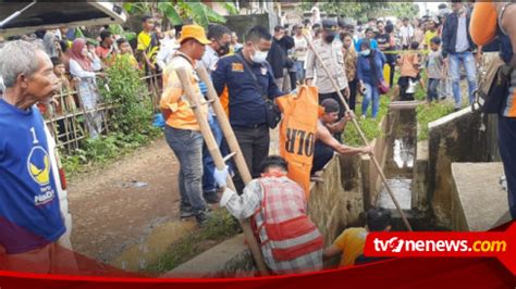 Seorang Pria Ditemukan Tewas Mengenaskan Dalam Parit Diduga Tertabrak