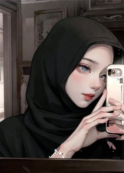 10 Gambar Anime Cewek Cantik Lucu Berhijab