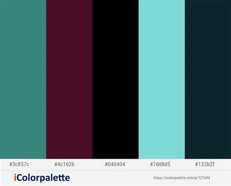 Dark and Blue Color Palette Inspiration