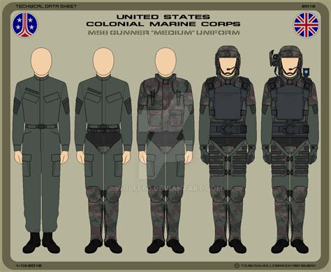 USCMC M56 Gunner Uniform_Medium by Wolff60 on DeviantArt