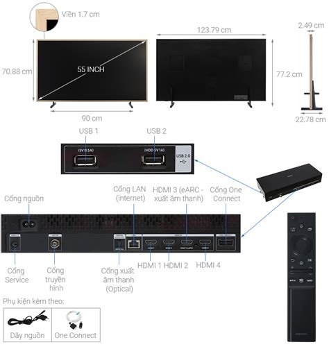 Smart Tivi Khung Tranh The Frame Qled Samsung 4k 55 Inch Qa55ls03b 2022