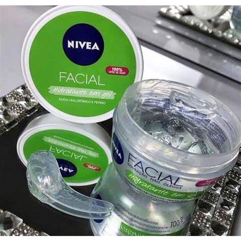 Hidratante Creme Facial em Gel Nivea Ácido Hialurônico e Pepino