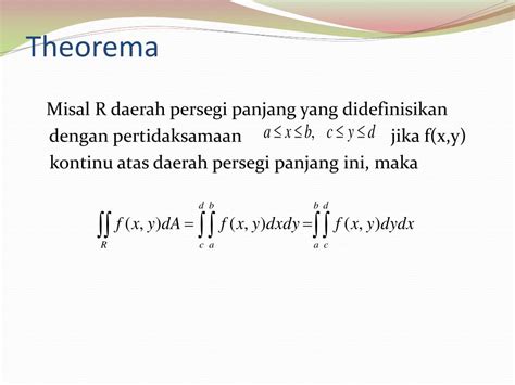 Ppt Multipel Integral Integral Lipat Dua Powerpoint Presentation Free Download Id 3699356