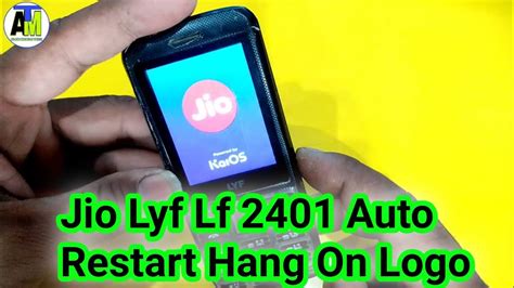 Lyf Jio Lf Auto Restart Hang On Logo Problam Solve Withaout Pc