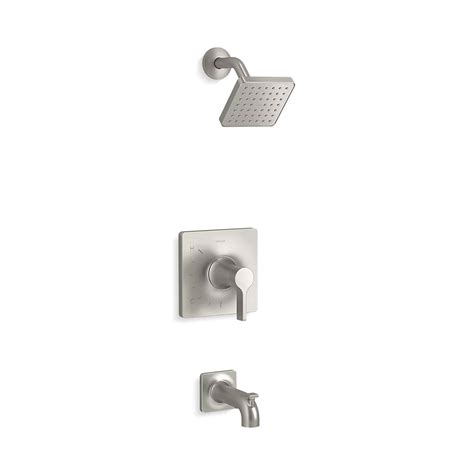 Ts28127 4g Bn Kohler Venza Rite Temp Tub And Shower Trim Only With 175 Gpm Square Single