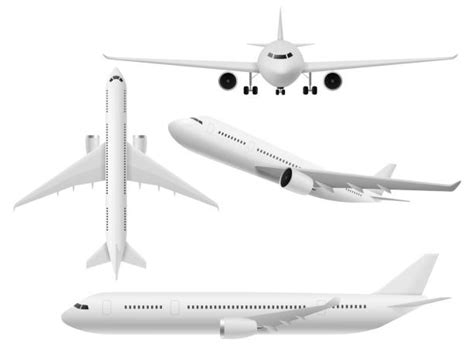 6500 White Plane Side View Stock Photos Pictures And Royalty Free