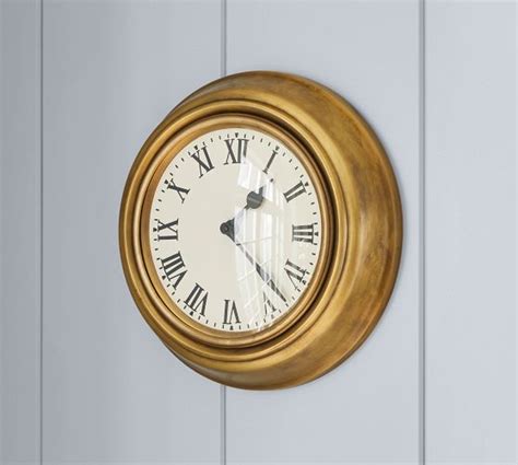 Manchester Wall Clock Pottery Barn