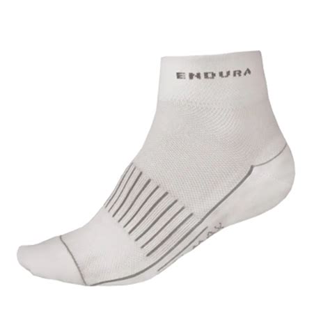 Endura Womens Coolmax Race Sock White Triple Pack