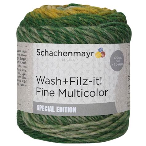 Schachenmayr Wash Filz It Fine Multicolor