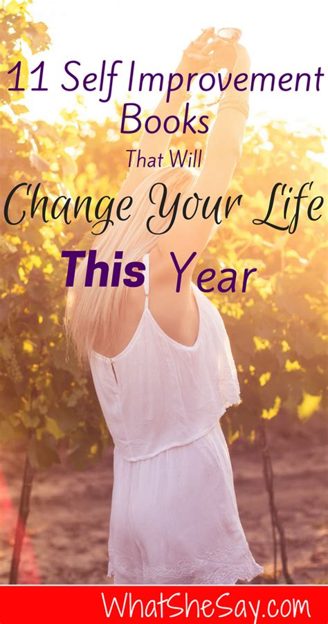 11 Life-Changing Self Improvement Books for Women You Should Read This ...