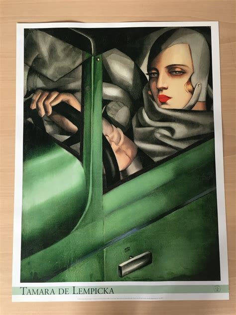 Tamara De Lempicka After Self Portrait In Green Catawiki