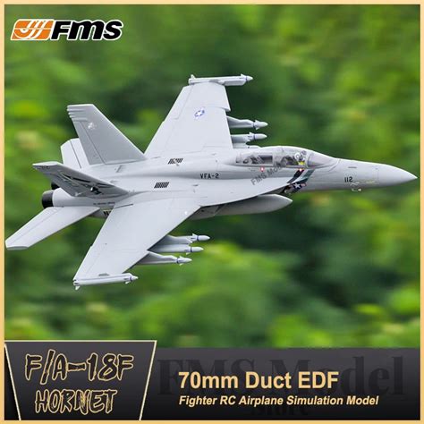 Fms Mm Ducted Fan Edf Jet F Pnp F A F V Hornet Electric Model