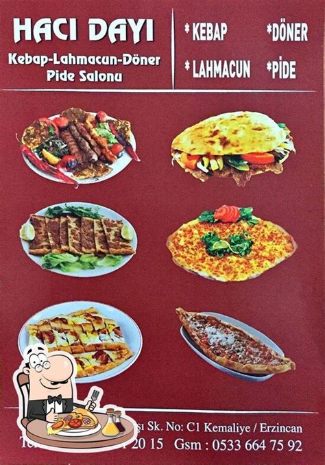 Menu At Haci Dayi Kebap Ve Lahmacun Salonu Kemaliye