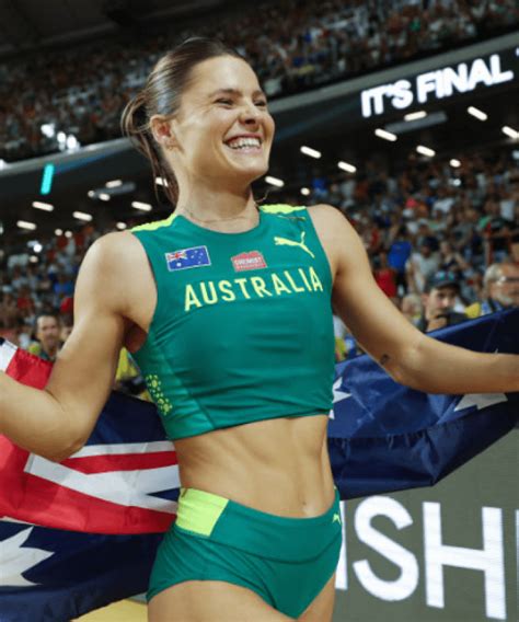 Australian Nina Kennedy ties for world pole vault gold