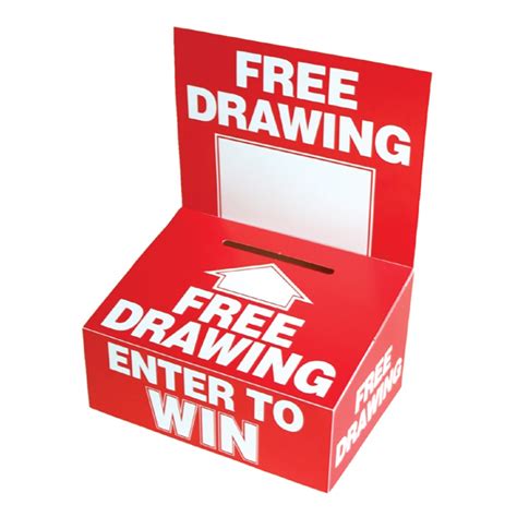 card stock draw box eddies hang  display