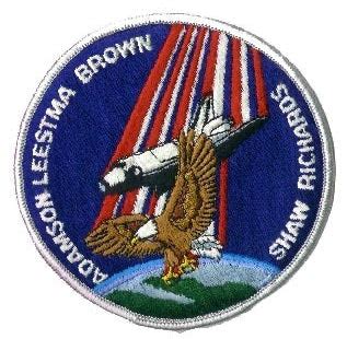 sts  mission patch  space store