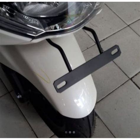 Breket Plat Nomor Depan Pcx 150 Dudukan Plat Nomor Pcx 150 Bracket Plat