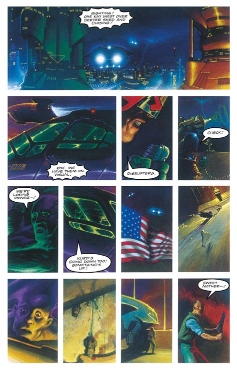 Read Online Essential Judge Dredd America Comic Issue Tpb Part 1