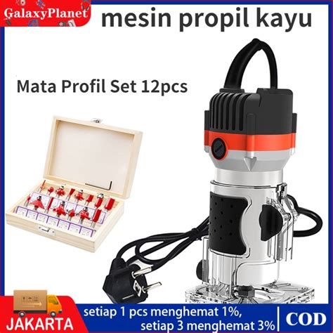 Jual Promo Mesin Profil Router Trimmer Kayu Ukir Mm Trimer Komplit