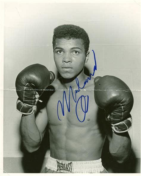 Lot Detail - Muhammad Ali Signed Original 8" x 10" Cassius Clay ...