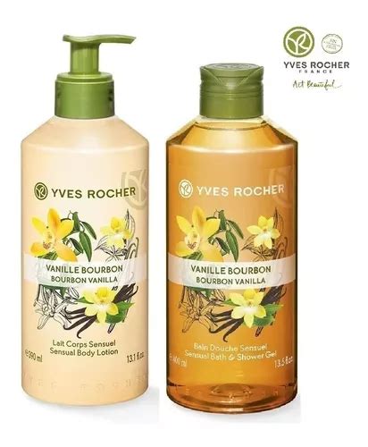 Yves Rocher Set Gel Ducha Y Crema Corporal Vainilla Mercadolibre