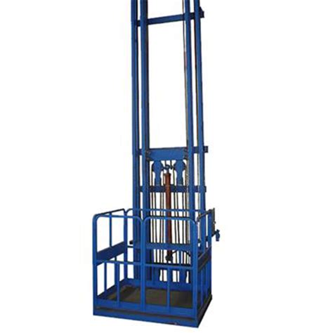 Tuhe Good Quality Vertical Guide Rail Elevators Hydraulic Warehouse