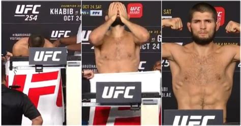 Khabib Nurmagomedov S Controversial Weigh In Video Resurfaces After