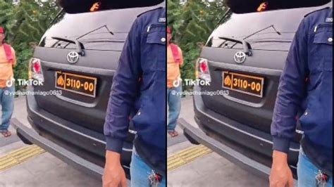 Viral Fortuner Plat Dinas Polri Terobos Lampu Merah Dan Tabrak