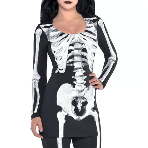 Adult Bare Bone Skeleton Costume | Party City