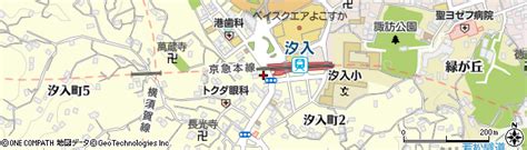 神奈川県横須賀市汐入町2丁目32の地図 住所一覧検索｜地図マピオン