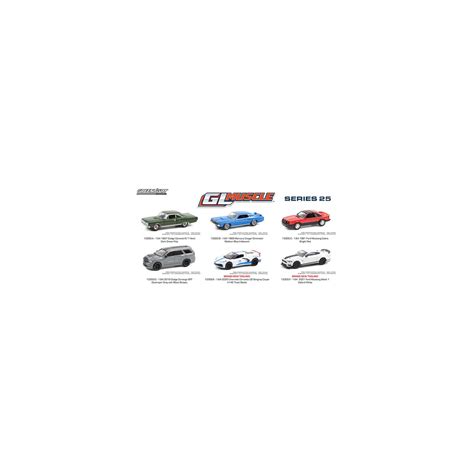 Greenlight Muscle Series 25 Six Car Set