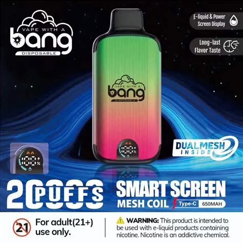 Original Bang Puffs K Vapes Disposable Vape Mah Type C