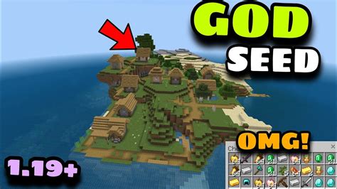 God Seed Minecraft Island Village Loot In Minecraft Pocket Java