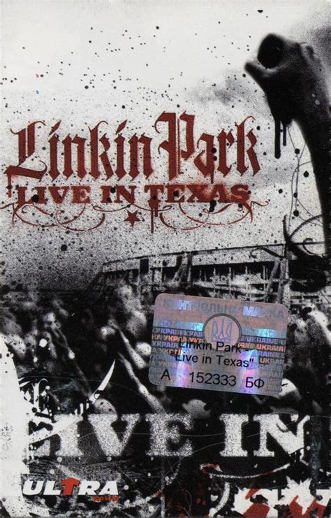 Linkin Park Live In Texas Cassette Discogs