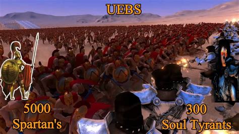 Spartan S Vs Soul Tyrants Ultimate Epic Battle Simulator