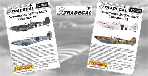 Spitfire Mk Ix Decal Sets Released Aeroscale