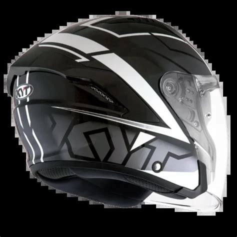 KYT Nf J Motion White Helmet Custom Elements