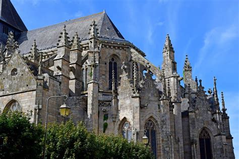 Dinan France September 7 2020 Saint Malo Church Editorial