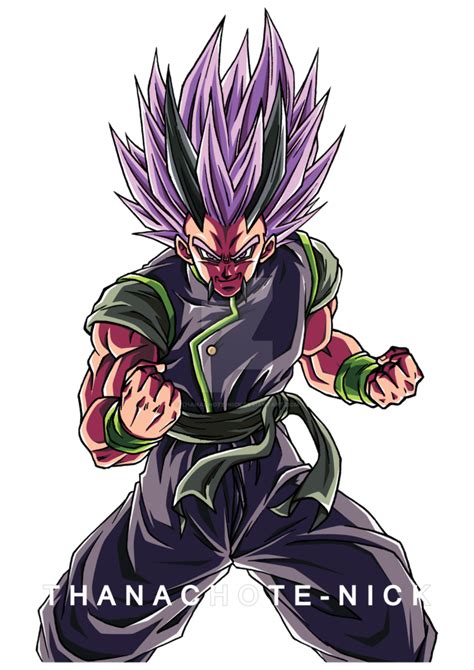 Xicor Super Saiyan Lavender DBXV2 COLOR By Thanachote Nick Anime