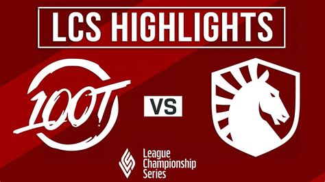 100T Vs TL Highlights ALL GAMES LCS 2024 Summer Playoffs 100