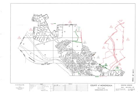 Monongalia County Index Maps