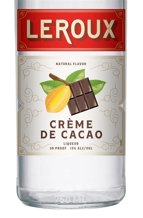 Leroux® White Crème de Cacao • Leroux