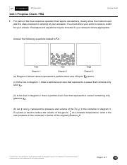 AP Chemistry Unit 3 Progress Check FRQ Scoring Guide Course Hero