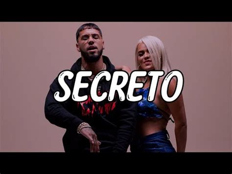 Anuel AA Karol G Secreto Expert Video Lyrics YouTube