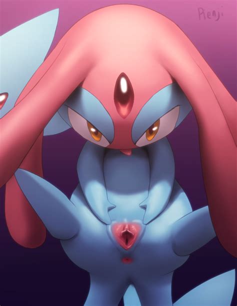 Rule 34 2017 Amber Eyes Anus Female Legendary Pokemon Looking At Viewer Mesprit Nintendo