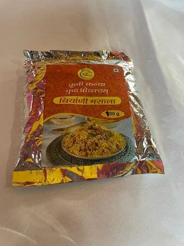 Krushi Kanya 100g Biryani Masala Packaging Type Packets At Rs 75 Packet In Malegaon